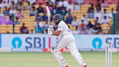 Captain Rohit Sharma's well-made 52(63)