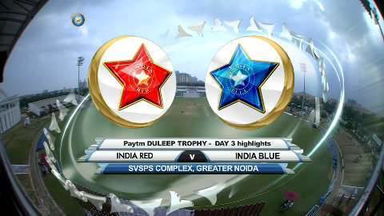 Duleep Trophy 2016-17: India Red vs India Blue - Day 3 highlights