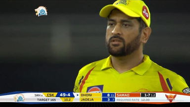 MS Dhoni's valiant 47*(36)
