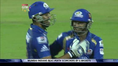 M19: SCO vs MI –  Ambati Rayudu Six