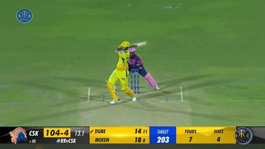 M37: RR vs CSK – Shivam Dube Six