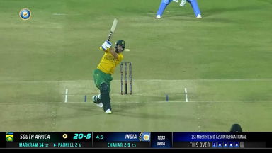 IND vs SA 2022, 1ST T20I: Wayne Parnell Six