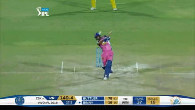M43: RR vs CSK –  Stuart Binny Six