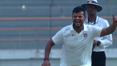Irani Cup 2022, Saurashtra v Rest of India: Saurashtra 2nd Innings Fall of Wickets