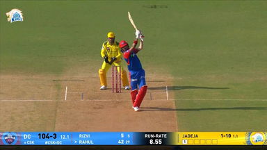 IPL 2025 M17: CSK vs DC - KL Rahul Six