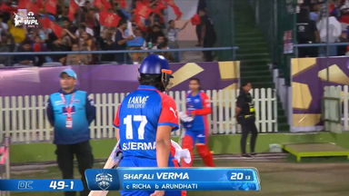 Wicket: Final, Royal Challengers Bengaluru vs Delhi Capitals, WPL 2026: Shafali Verma Wicket