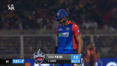 M47: KKR vs DC – Axar Patel Wicket