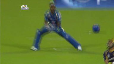 M1: MI vs KKR – Robin Uthappa Wicket