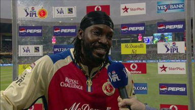 M31: RCB vs PWI – Chris Gayle Interview