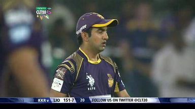 M7: KKR vs LIO –  Umar Akmal Wicket