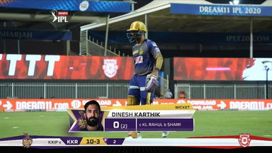 M46: KKR vs KXIP – Dinesh Karthik Wicket