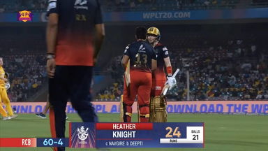 M13- UPW vs RCB: Heather Knight  Wicket