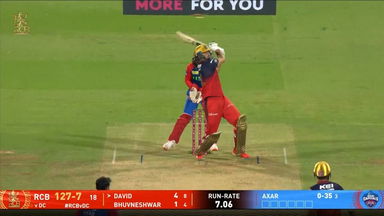 IPL 2025 M24: RCB vs DC - Tim David Six