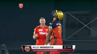 M26: PBKS vs RCB  – CRED Power Player of the Match –  Riley Meredith