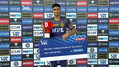 M49: KKR vs SRH  – Dream11 GameChanger of the Match – Shubman Gill