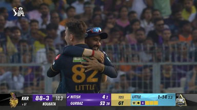 M39: KKR vs GT – Fall of Wickets