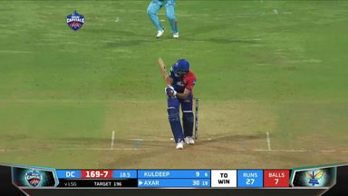 M45: DC vs LSG – Axar Patel Six