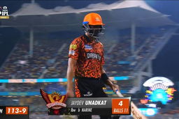 Final: KKR vs SRH – Jaydev Unadkat Wicket