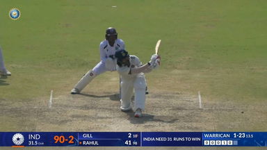IND vs WI 2025, 2nd Test: K L Rahul Six