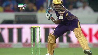 M1: KKR vs CSK –  Andre Russell Six