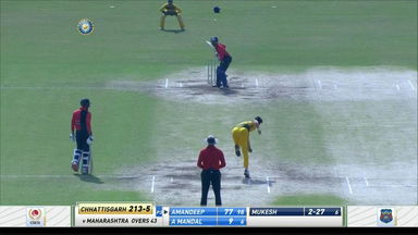 Amandeep Khare's solid 82 (105)
