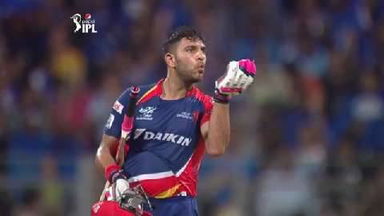 M39: MI vs DD – Yuvraj Singh 57
