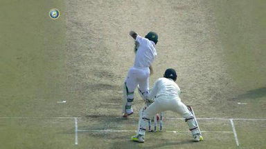 4th Test : IND vs SA  –  Temba Bavuma Six