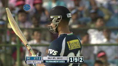 Match 20 RR vs DC – Duminy's 3rd Six