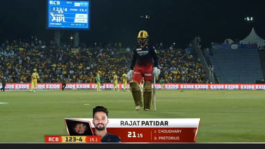 M49: RCB vs CSK – Rajat Patidar Wicket