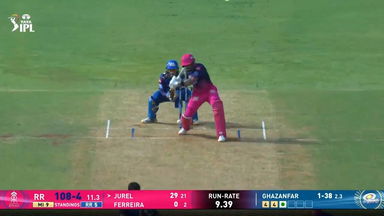 IPL 2026 M69: MI vs RR - Dhruv Jurel Six