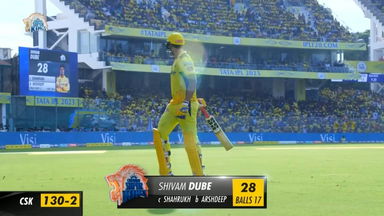 M41: CSK vs PBKS –  Shivam Dube  Wicket