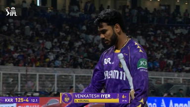 IPL 2025 M01: KKR vs RCB - Venkatesh Iyer Wicket
