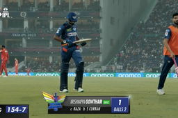 M21: LSG vs PBKS – Krishnappa Gowtham Wicket