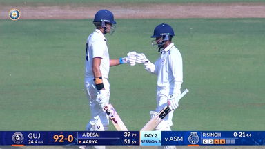 Ranji Trophy 2025-26, Gujarat vs Assam, Day 2: Match Highlights