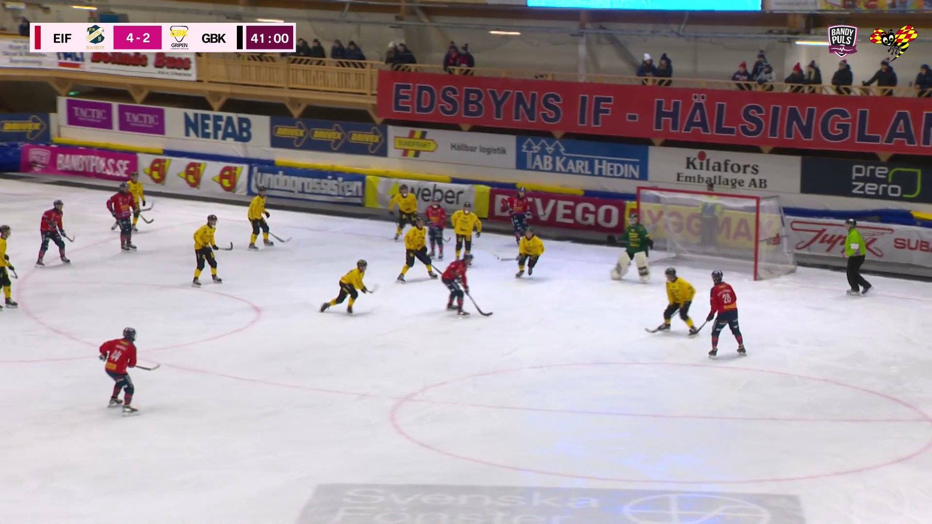 Highlights: Edsbyns IF - Gripen Trollhättan BK