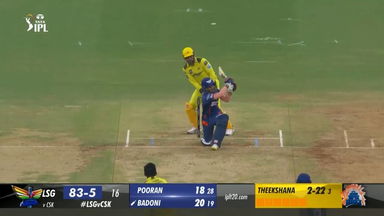 M45: LSG vs CSK –  Ayush Badoni  Six