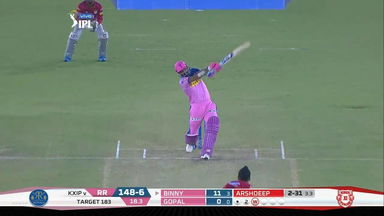M32: KXIP vs RR – Stuart Binny Six