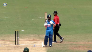 India U19 vs Australia U19: 3rd One Day - Captain Mohd Amaan leads from the front with 71(72)