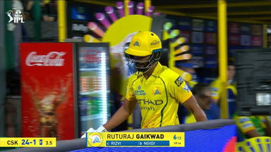 IPL 2026 M48: DC vs CSK - Ruturaj Gaikwad Wicket