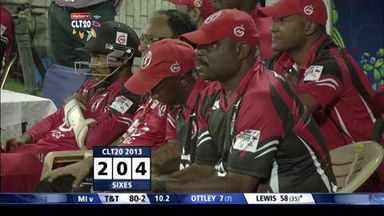 M22: MI vs T&T –  Evin Lewis Six