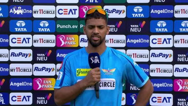 M67: MI vs LSG – Nicholas Pooran Interview