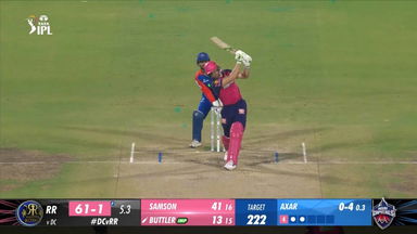 M56: DC vs RR  – Jos Buttler Six