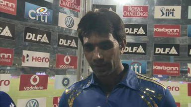 IPL 2012 Match 12 – MI vs RR: Munaf Patel Interview