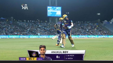 M53: LSG vs KKR – Anukul Roy Wicket