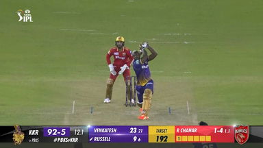 M02: PK vs KKR  – Andre Russell  Six