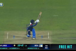 IND vs SL 2023, 2ND T20I: Kusal Mendis  Six