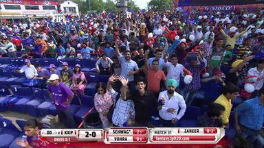 M31: DD vs KXIP – Virender Sehwag Wicket
