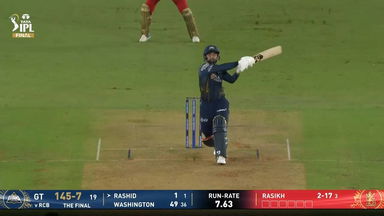 IPL 2026 Final: RCB vs GT - Rashid Khan Six
