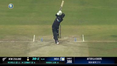 IND vs  NZ 2023, 3RD ODI: Devon Conway  Six