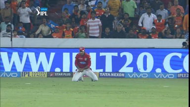 M25: SRH vs KXIP – Mohammad Nabi Wicket
